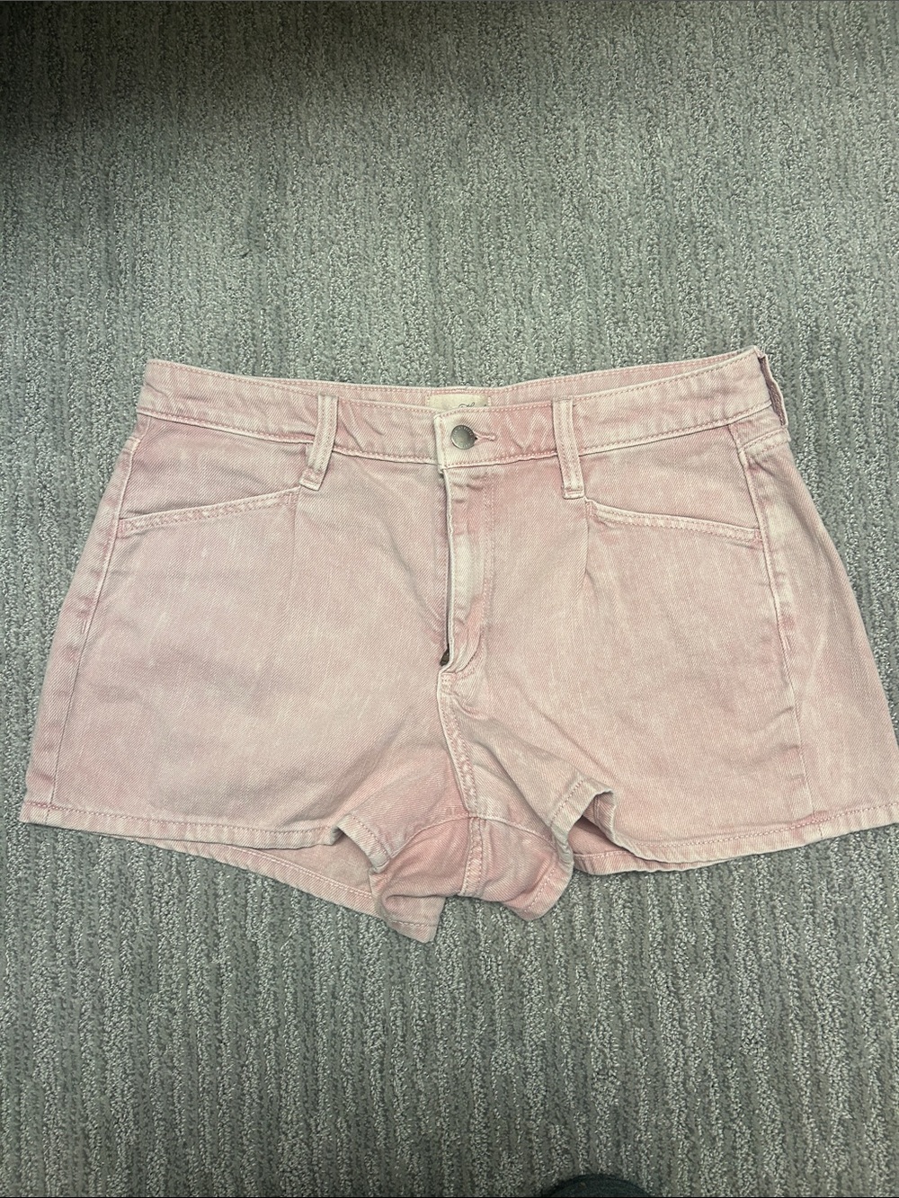 Women’s Light Pink Denim Shorts